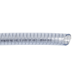 Manguera alimentaria PVC transparente Transacer 32 x 40 mm.