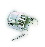 Acoplamiento hembra Kamlok tipo B aluminio rosca macho 3"