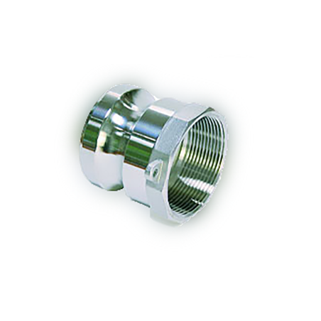 Acoplamiento macho Kamlok tipo A a/inox. rosca hembra 1-1/4"