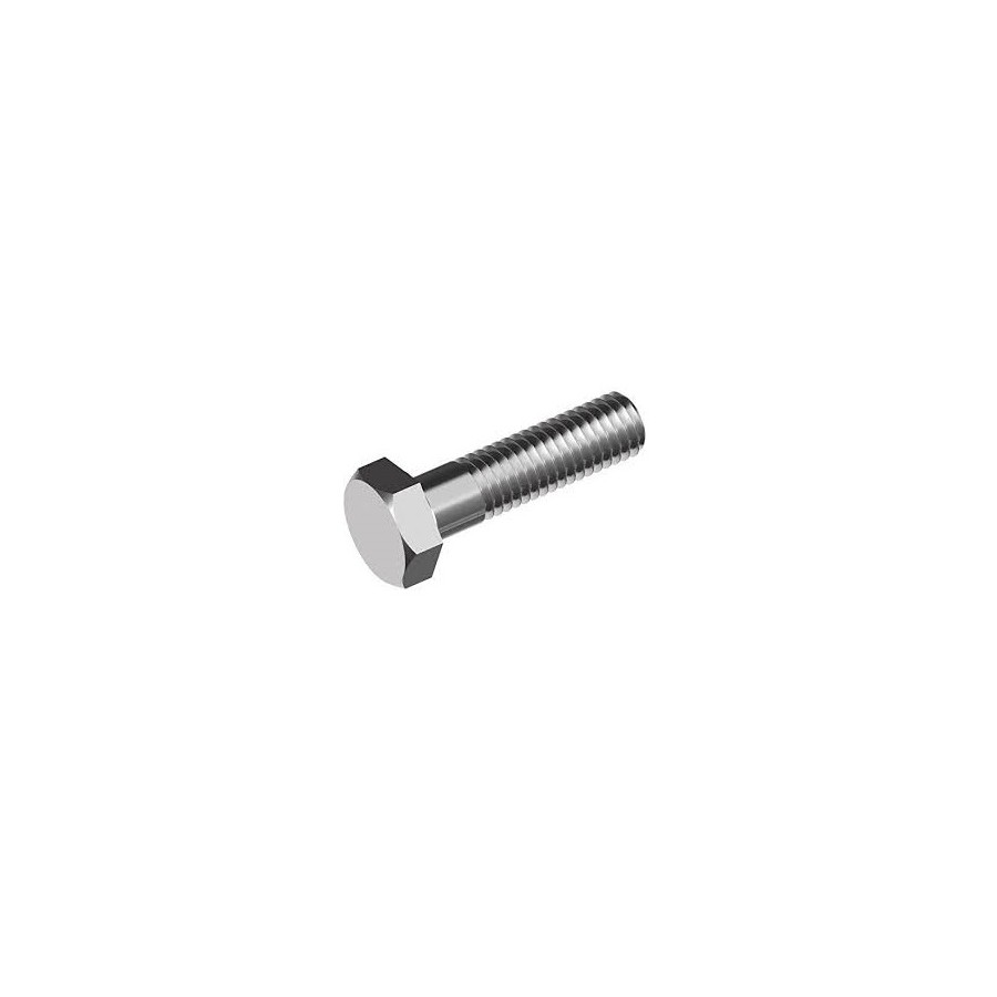 Tornillo zincado DIN-931 M-24x200 mm. Tornillo zincado DIN-931 M-24x200 mm.
