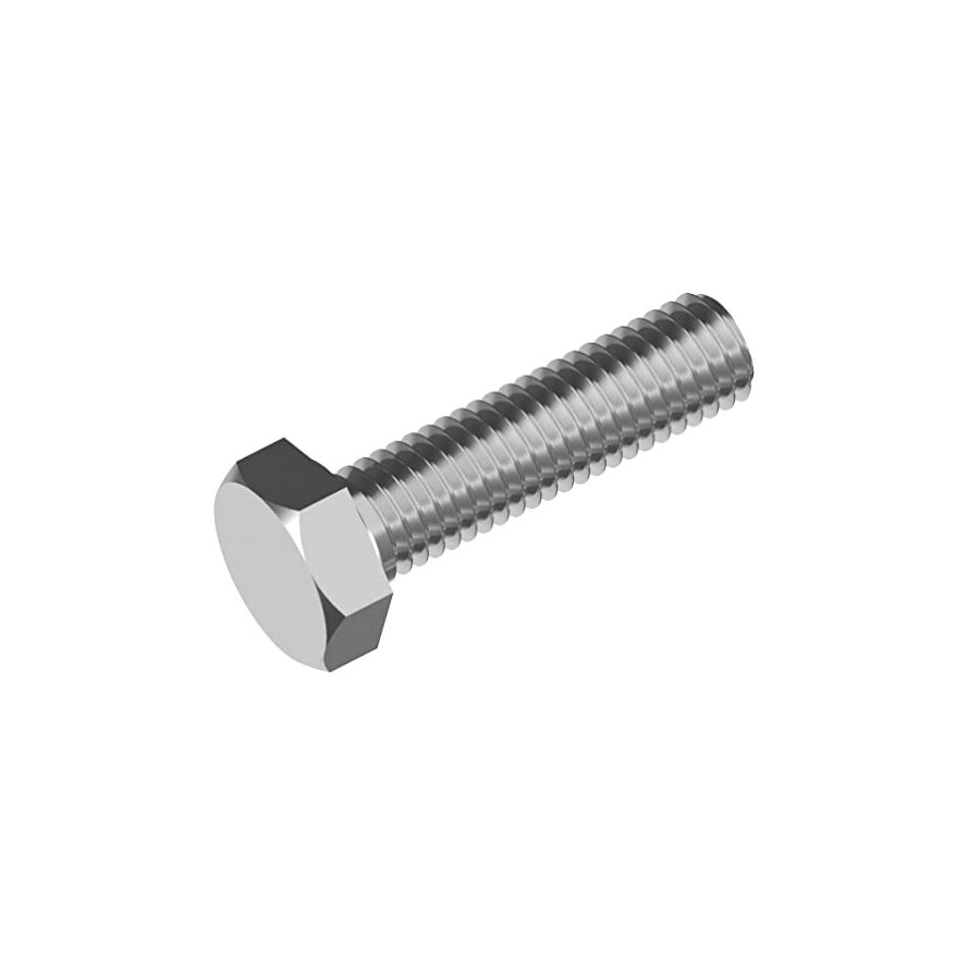 Tornillo zincado DIN-933 M-14x40 mm.