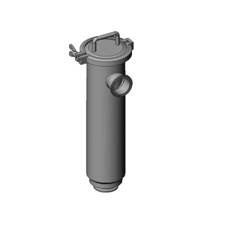 Filtro de escuadra OD clamp-clamp Inoxpa A-316L DN-2-1/2" EPDM FDA sin tamiz