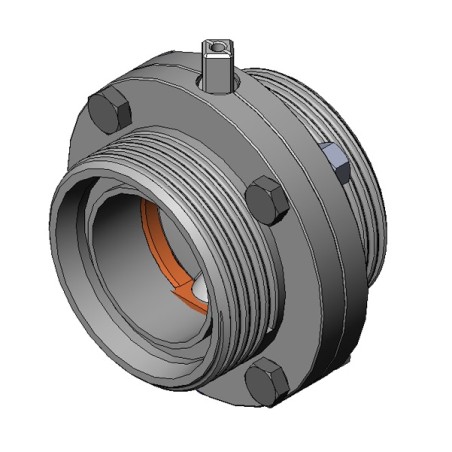 Válvula de mariposa macho-macho DIN Inoxpa A-316L EPDM FDA DN-20