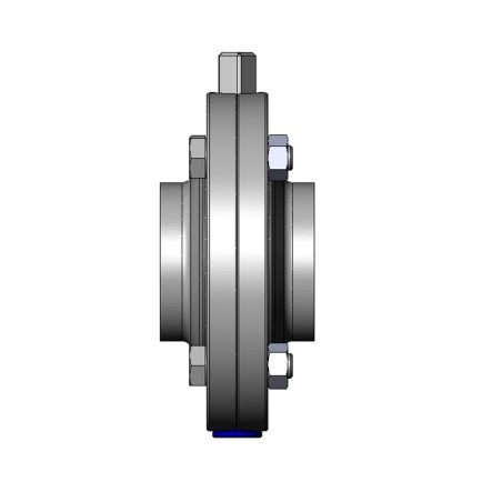 Válvula de mariposa soldar-soldar DIN Inoxpa A-304L EPDM FDA DN-50