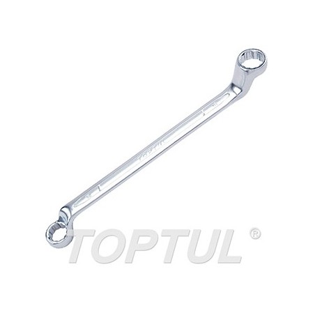 Llave de estrella acodada doble boca Toptul 24x27 mm. AAEI2427