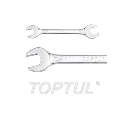 Llave fija doble boca abierta Toptul 25x28 mm. AAEJ2528