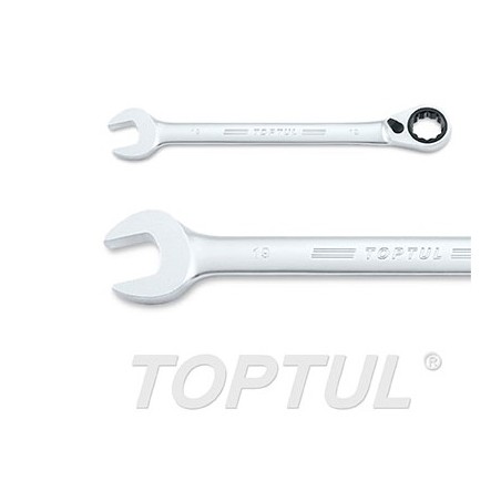Llave combinada de carraca reversible Toptul 16 mm. ABAF1616