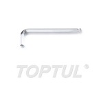 Llave hexagonal acodada larga con bola Toptul 6 mm. AGBL0614