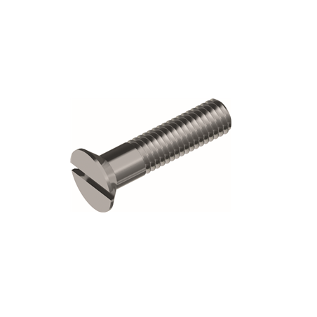 Tornillo a/inox. A2 DIN-963 M-4x25 mm.