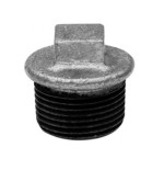 Tapon macho galvanizado Figura 290 3"