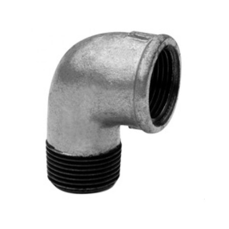 Codo 90º M-H galvanizado Figura 92 2"