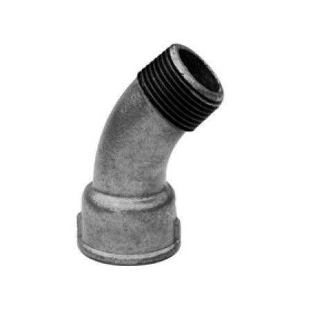 Curva 45º M-H galvanizada Figura 40 1-1/2"