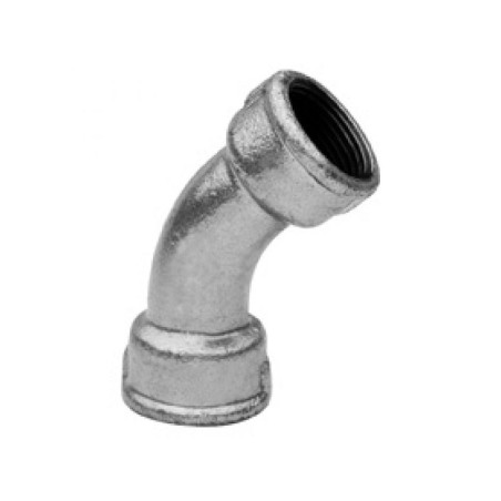 Curva 45º H-H galvanizada Figura 41 3"