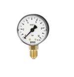 Manometro Wika 111.10.080 0...4 bar G 1/2" B inferior codigo 9032703