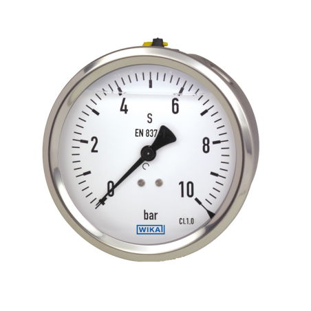 Manometro con glicerina Wika 213.53.063-D 0...400 bar G 1/4" B dorsal codigo 9022457
