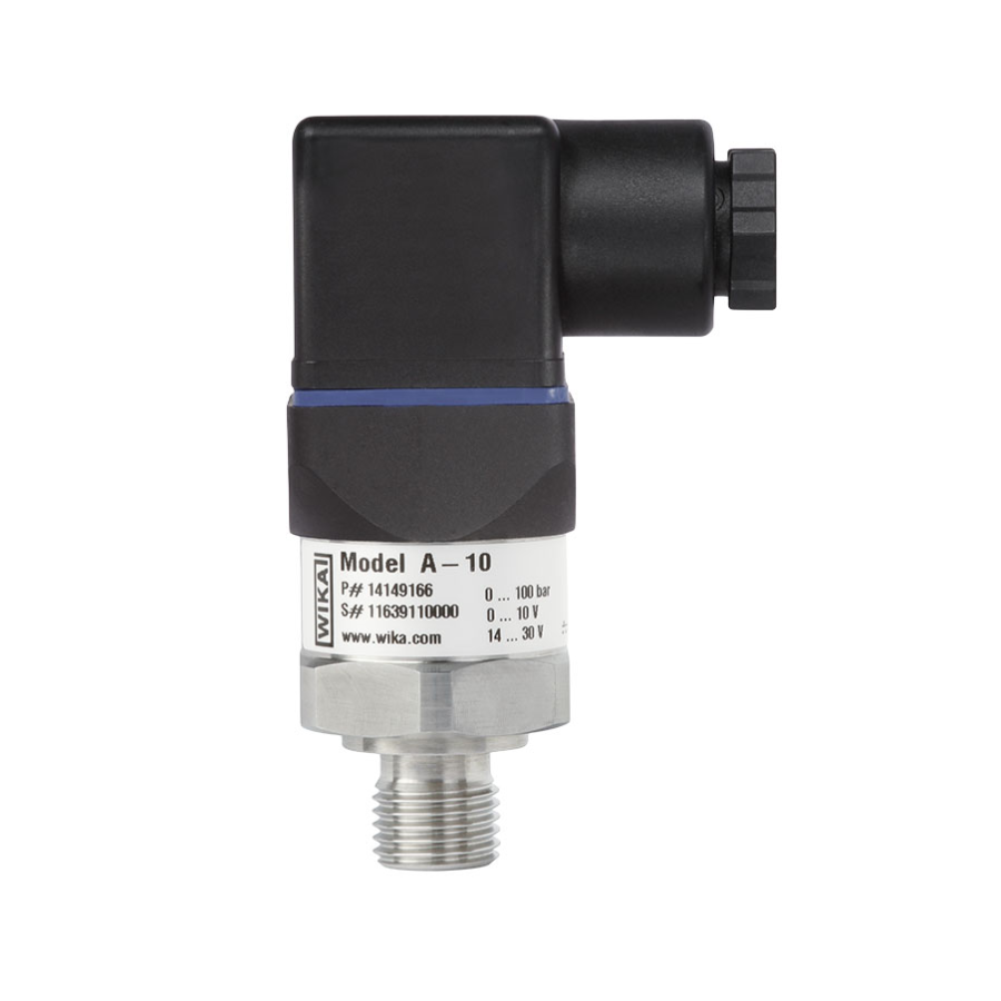 Sensor de presion a/inox. Wika A-10 -1...24 bar rosca G 1/4" B 4-20 mA. 8-30 V.DC. codigo 45853619