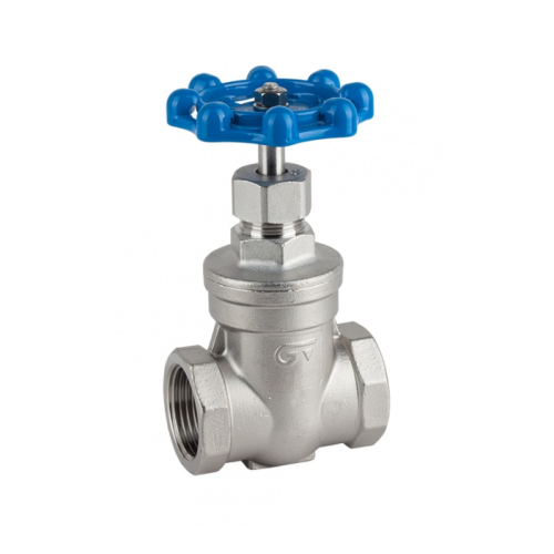 Valvula de compuerta a/inox. A-316 con rosca 1/2" PN-16