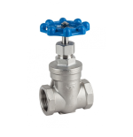 Valvula de compuerta a/inox. A-316 con rosca 1/2" PN-16