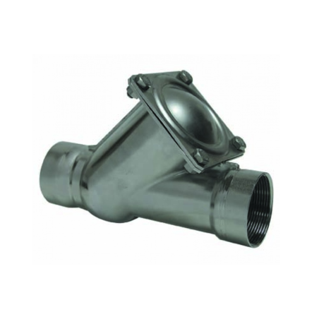 Valvula de retencion a bola a/inox. A-316 con rosca 1-1/4" PN-16