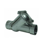 Valvula de retencion a bola a/inox. A-316 con rosca 1-1/4" PN-16