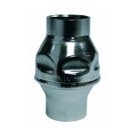 Valvula de retencion Cromax a/inox. A-304 con rosca 3/4" PN-16