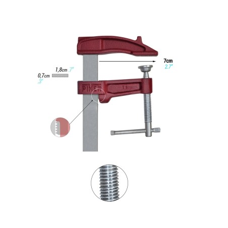 Aprieto Piher modelo M-15 cm. codigo 01015