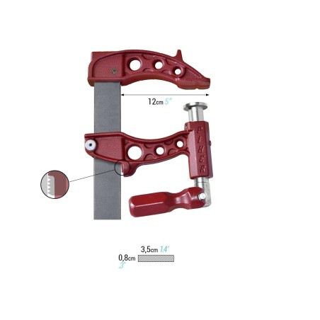 Aprieto reversible Piher modelo Maxi F-30 cm. codigo 60030