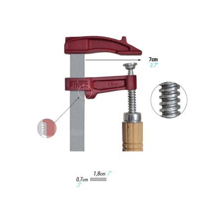 Aprieto Piher modelo M-25 cm. codigo 02025