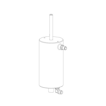 Actuador neumático Inoxpa D/E. C-TOP T3 VM. DN-125/150 VB. DN-80/100