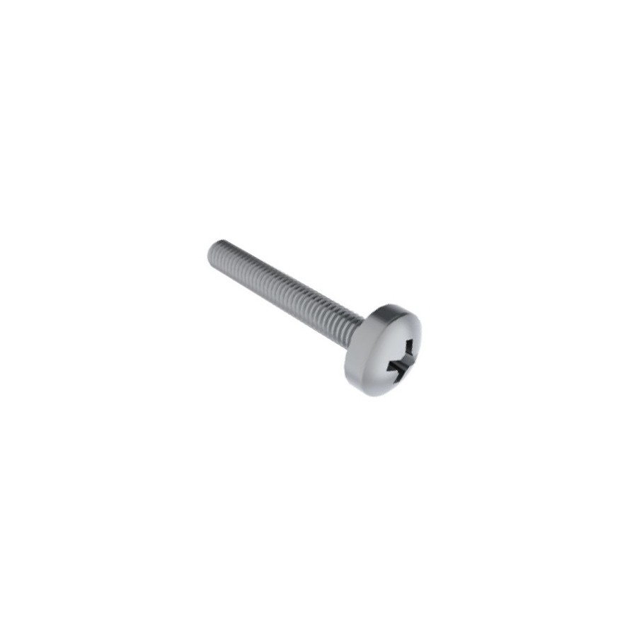 Tornillo a/inox. A2 DIN-7985 M-3x12 mm.