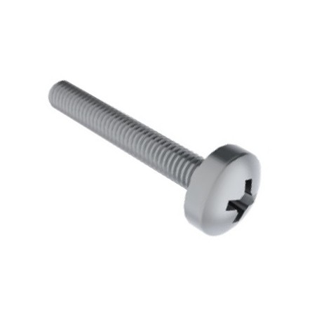 Tornillo a/inox. A2 DIN-7985 M-3x30 mm.