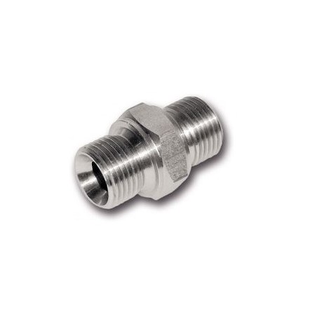Machón hidráulico a/inox. A-316L 1/4"-1/2" BSP